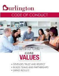 Code of Conduct