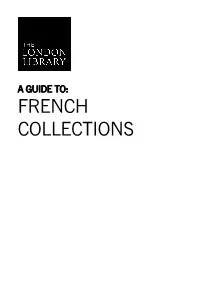 Guide to the French Collections