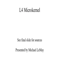 L4 Microkernel