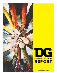 Serving Others Report