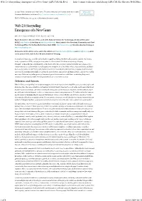 Web 2.0 Storytelling: Emergence of a New Genre (EDUCAUSE Revi