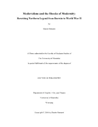 Medievalism and the Shocks of Modernity: Rewriting Northern Legend from Darwin to World War II