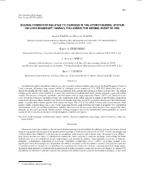 Sulfide Formation Related to Changes in the Hydrothermal System on Loihi Seamount, Hawai’I, Following the Seismic Event in 1996