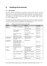 6. Existing Environment