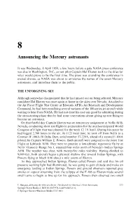 Announcing the Mercury Astronauts