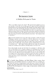 Chapter 1. a Holocaust in Trains (Introduction)