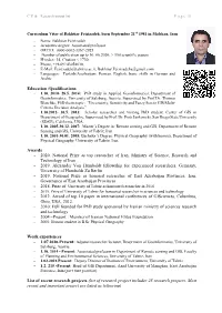 CV of Bakhtiar Feizizadeh