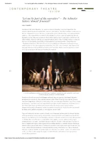 Let Me Be Part of the Narrative – the Schuyler Sisters 'Almost