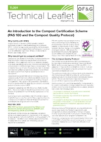TL301 Technical Leaflet Ofgorganic.Org