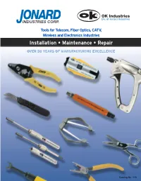 Wire Wrapping Tools 42-45 Connector Tools 46 Spring Hooks 47 Alignment Tools 48 Burnishers 49 Force Gauges 50 Knockout Kit 51