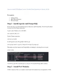 Install Perl Modules