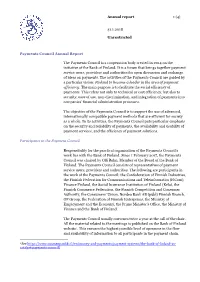Payments Council Annual Report