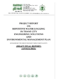 Project Report on Repetitive Water Logging in Thane City Engineering Solutions and Environmental Management Plan