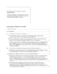 Banking Guidelines Review Public Comments: BGR-08 Michael Noel