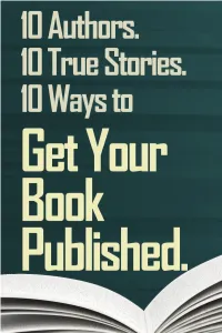 How I Got My Book Published…Twice!