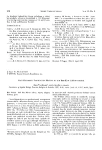 First Recorded Polygynous Mating in the Red Kite &Lpar;&lt;I&gt;Milvus Milvus&lt;/I&gt;&Rpar;