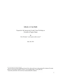 Liberia: a Case Study