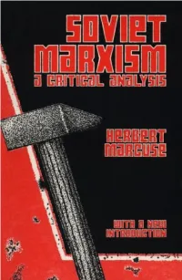 Soviet Marxism: a Critical Analysis