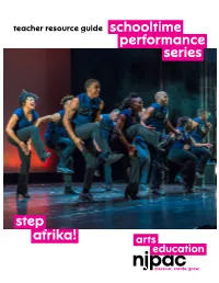 Step Afrika! About the Key People in Performance Step Afrika!
