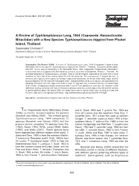 (Copepoda: Harpacticoida: Miraciidae) with a New Species