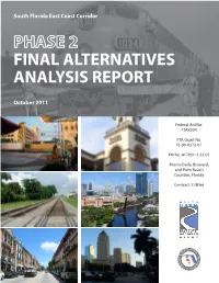 Final Alternatives Analysis Report