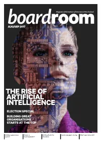 The Rise of Artificial Intelligence the Rise