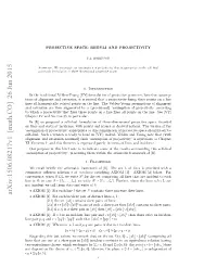 Projective Space: Reguli and Projectivity 3