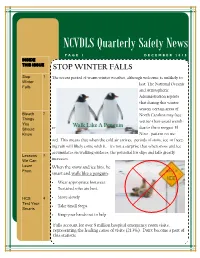 Safety Newsletter