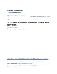 The Column of Constantine at Constantinople: a Cultural History (330-1453 C.E.)