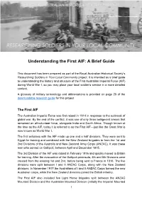 Understanding the First AIF: a Brief Guide