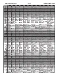 Sunday Morning Grid 3/28/21 Latimes.Com/Tv Times