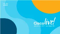 Tetration Analytics - Network Analytics & Machine Learning Enhancing Data Center Security and Operations