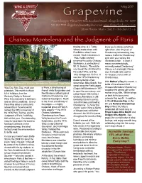 May 2015 Newsletter May