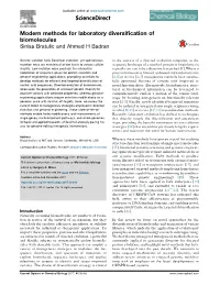 Modern Methods for Laboratory Diversification of Biomolecules Bratulic and Badran 51