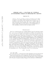 Periods and $(\Chi, B) $-Factors of Cuspidal Automorphic Forms Of