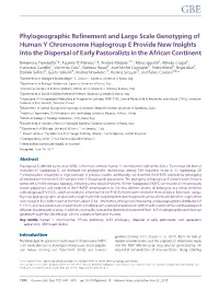 Phylogeographic Refinement and Large Scale Genotyping of Human Y Chromosome Haplogroup E Provide New Insights Into the Dispersal