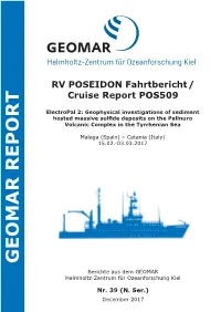 Geomar Report