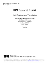 Multi-Platform Auto-Vectorization