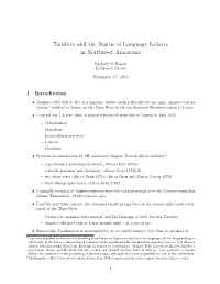 Taushiro and the Status of Language Isolates in Northwest Amazonia