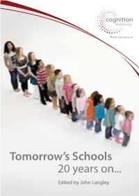 Tomorrow's Schools 20 Years On
