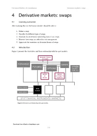 Derivative Markets Swaps.Pdf