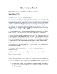 Final Technical Report