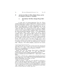 II. Anti-Inversion Rules, the Pfizer-Allergan Merger, and the US