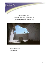 Short Notice to Quarrying Sector