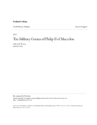 The Military Genius of Philip II of Macedon
