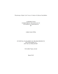 Discovering a Higher Law: Cicero's Creation of a Roman Constitution