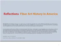 Fiber Art History Lecture by Smith Part 1