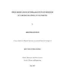 Field Observations of Infragravity Wave Response