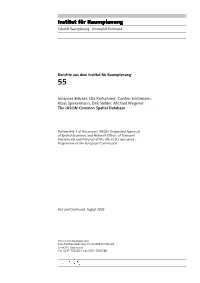 The IASON Common Spatial Database