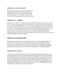 RTM Districts